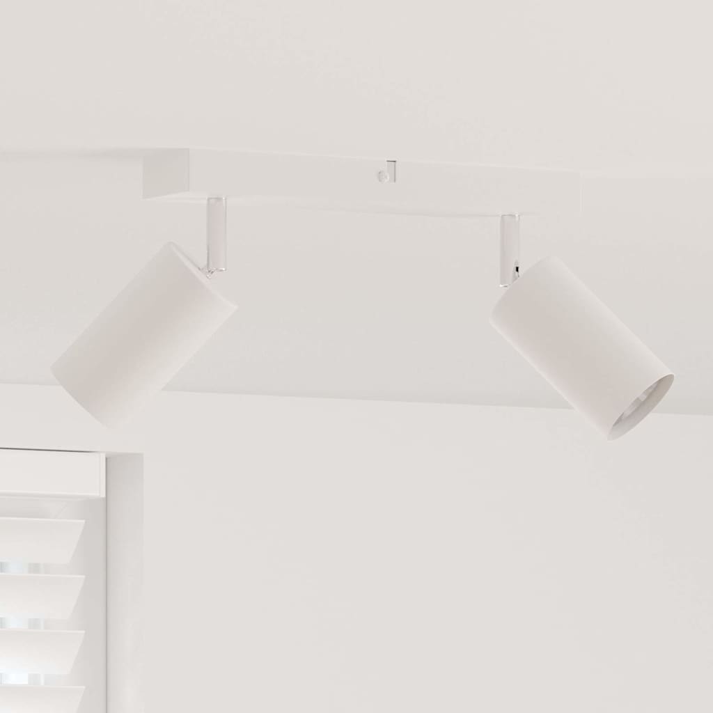 vidaXL Φωτιστικό Οροφής 2 Way Adjustable White GU10