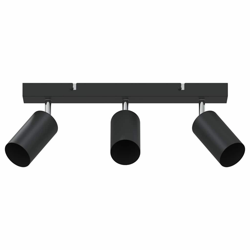 vidaXL Σποτ οροφής Μαύρο 38 x 5.5 x 16.5 εκ Ατσάλι