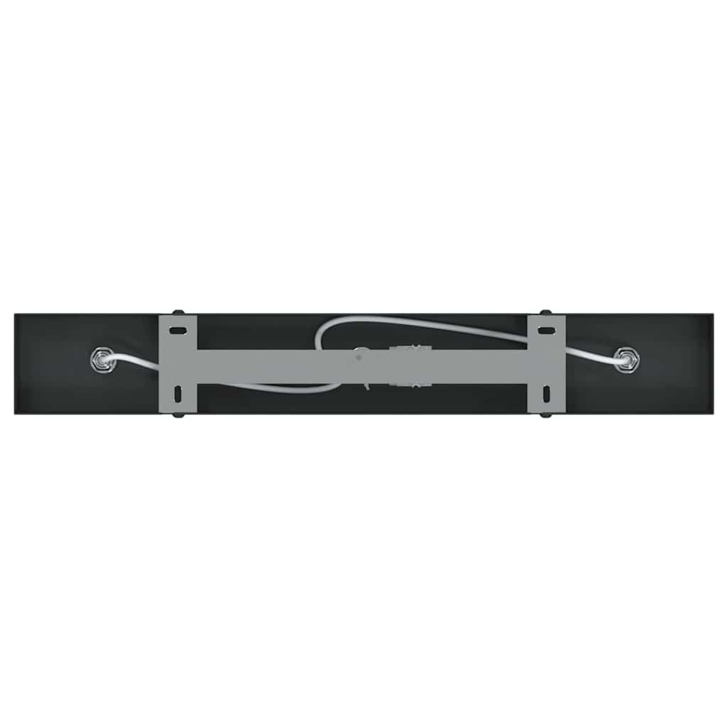 vidaXL Σποτ οροφής Μαύρο 38 x 5.5 x 16.5 εκ Ατσάλι