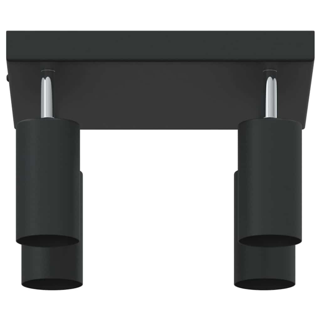 vidaXL Σποτ οροφής Μαύρο 26 x 26 x 16.5 εκ Ατσάλι