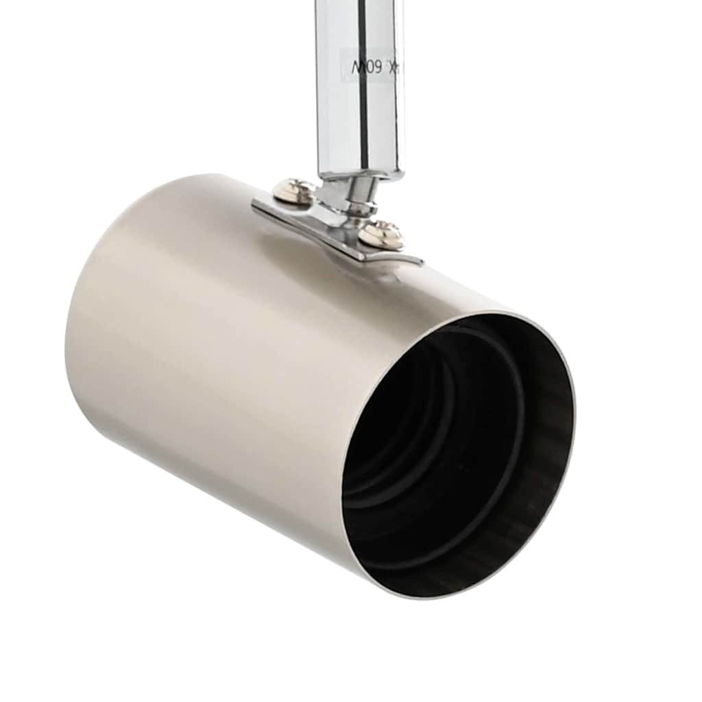 vidaXL Σποτ οροφής Βουρτσισμένο νικέλιο 73 x 5.5 x 16.5 εκ Ατσάλι