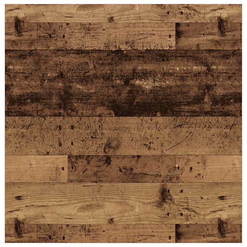 vidaXL Τραπεζάκι σαλονιού με συρτάρια Παλιό ξύλο 70,5x70x40 εκ.