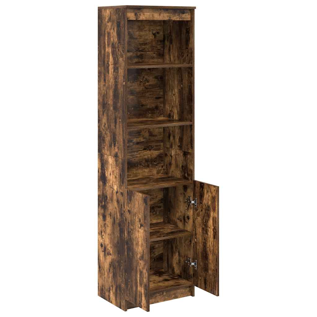 vidaXL Ντουλάπα Καπνιστή δρυς 50x35x180 εκ. από Επεξεργασμένο Ξύλο
