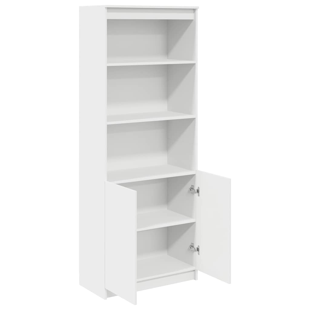 vidaXL Ντουλάπι Λευκό 70x35x180 εκ. από Επεξεργασμένο Ξύλο