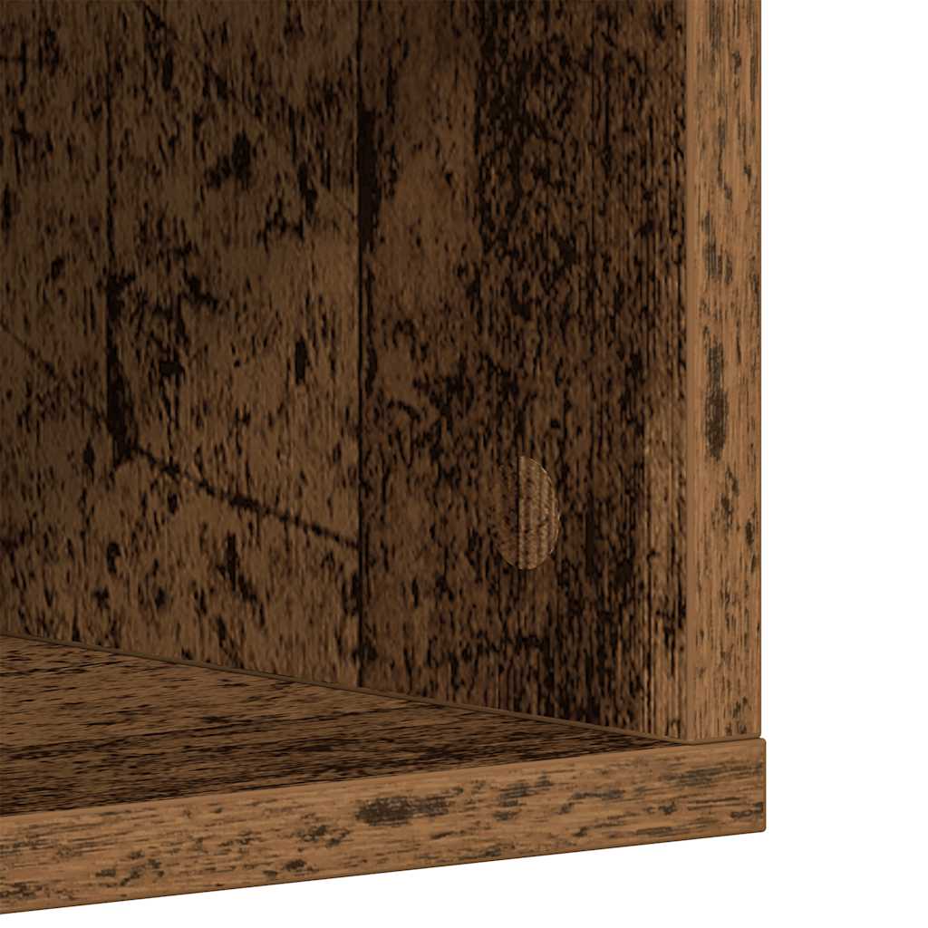 ντουλάπι παπουτσιών vidaXL Παλιό ξύλο 54x34x183 cm Κατασκευασμένο ξύλο