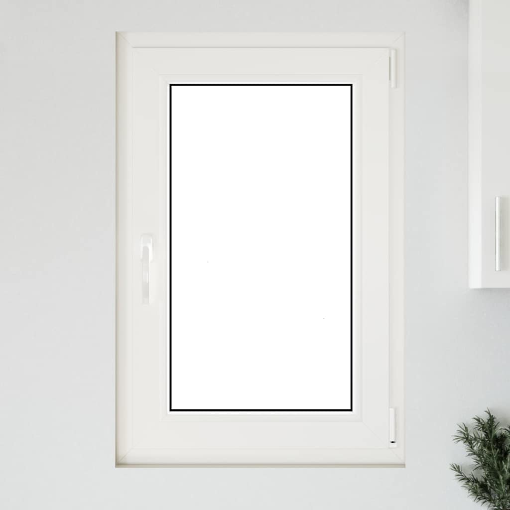 vidaXL Παράθυρο Υπογείου "RISOR" 60x100 εκ. Ανακλινόμενο & Περιστρεφόμενο DIN Δεξί Ανθρακί