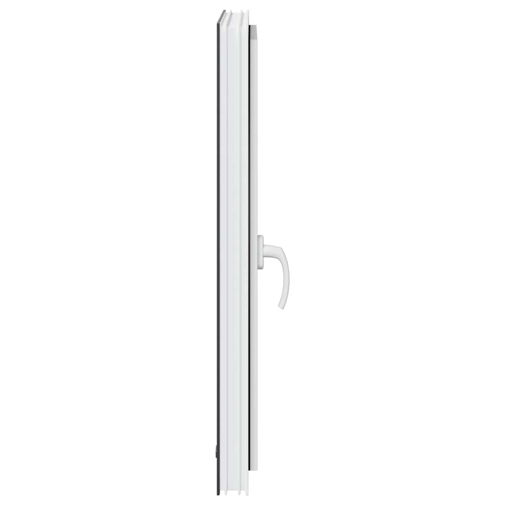 vidaXL Παράθυρο Υπογείου "RISOR" 60x100 εκ. Ανακλινόμενο & Περιστρεφόμενο DIN Δεξί Ανθρακί