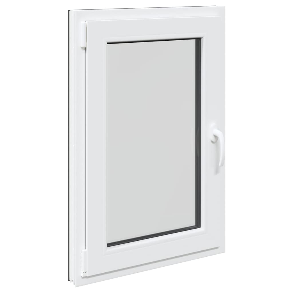 vidaXL Παράθυρο Υπογείου "RISOR" 60x100 εκ. Ανακλινόμενο & Περιστρεφόμενο DIN Αριστερό Ανθρακί