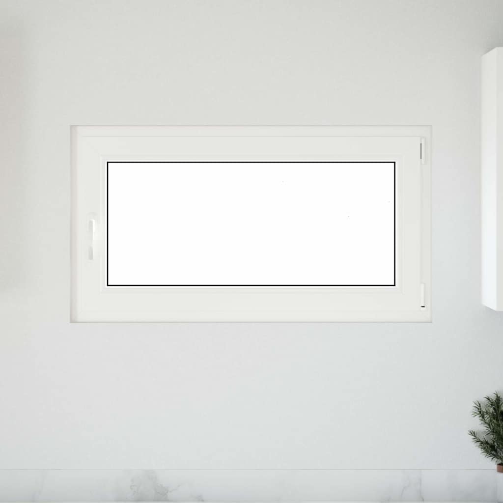 vidaXL Παράθυρο Υπογείου "RISOR" 110x70 εκ. Ανακλινόμενο & Περιστρεφόμενο DIN Δεξί Ανθρακί