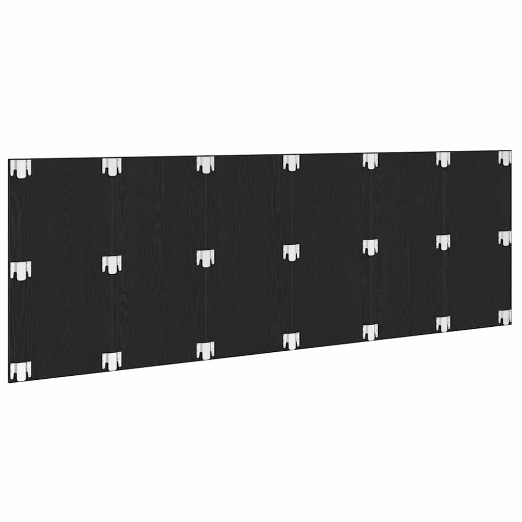 vidaXL Κεφαλάρι Μαύρης Δρυός 240x1.5x80 εκ. Κατασκευασμένο από Επεξεργασμένο Ξύλο