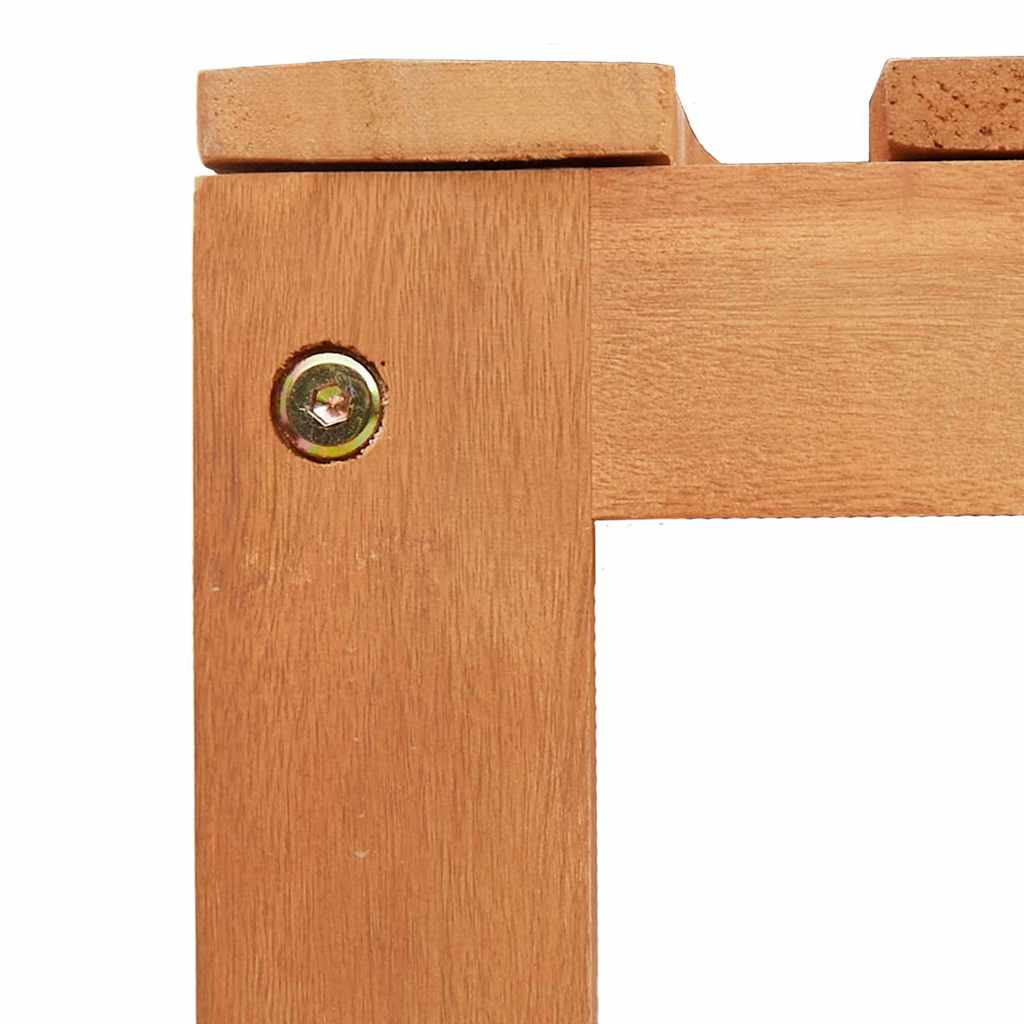 vidaXL Παγκάκι Δέντρου Καφέ 160 x 160 x 45εκ. Μασίφ ξύλο ευκαλύπτου