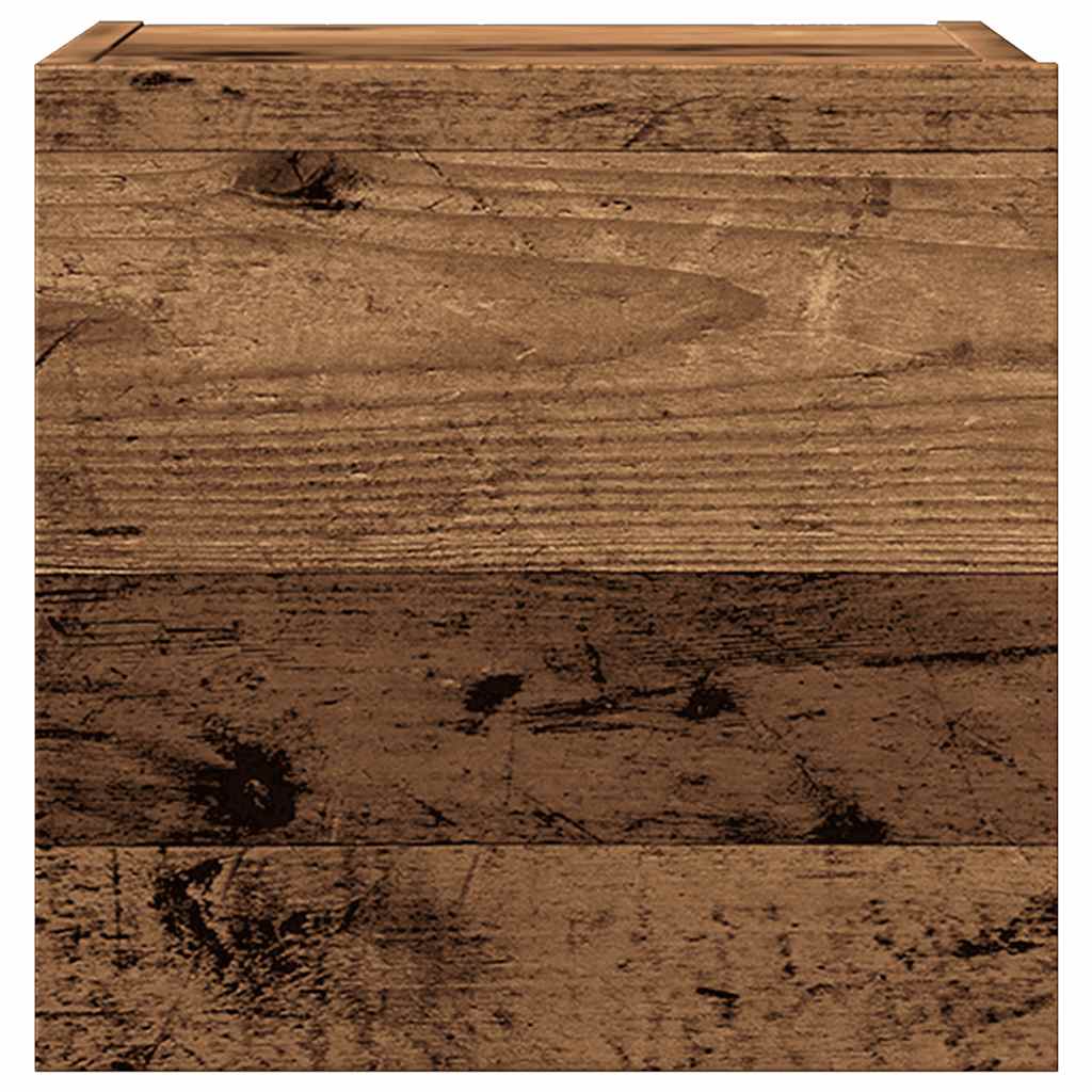 vidaXL 5 τεμαχίων σετ ντουλαπιών τηλεόρασης με επίτοιχο παλιό ξύλο