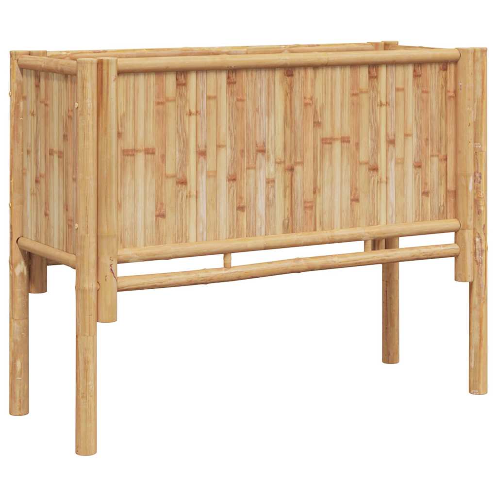 vidaXL Υπερυψωμένη Ζαρντινιέρα Καφέ 90 x 35 x 70 εκ. Μπαμπού