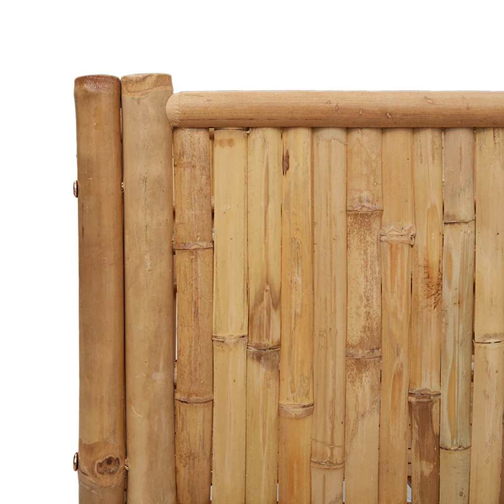 vidaXL Υπερυψωμένη Ζαρντινιέρα Καφέ 110 x 35 x 70 εκ. Μπαμπού