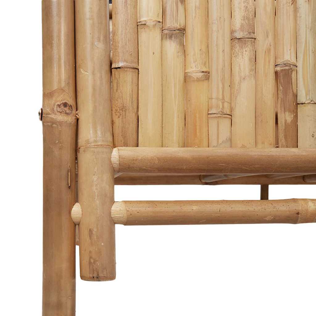 vidaXL Ανεβασμένο Κρεβάτι Καφέ 110 x 35 x 70 εκ. Μπαμπού