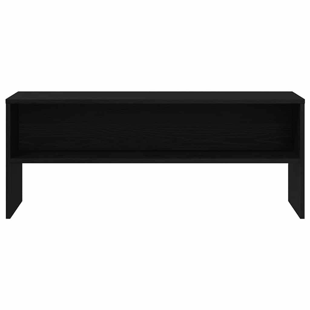 ντουλάπι τηλεόρασης vidaXL Μαύρη δρυς 100x40x40 cm Κατασκευασμένο ξύλο
