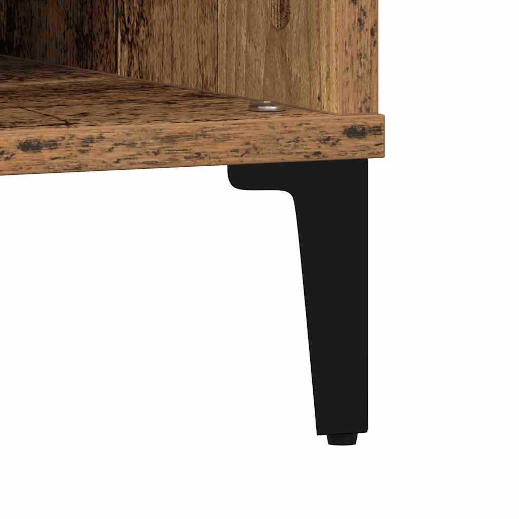 vidaXL Τραπεζάκι σαλονιού Παλαιό ξύλο 60 x 60 x 30 cm