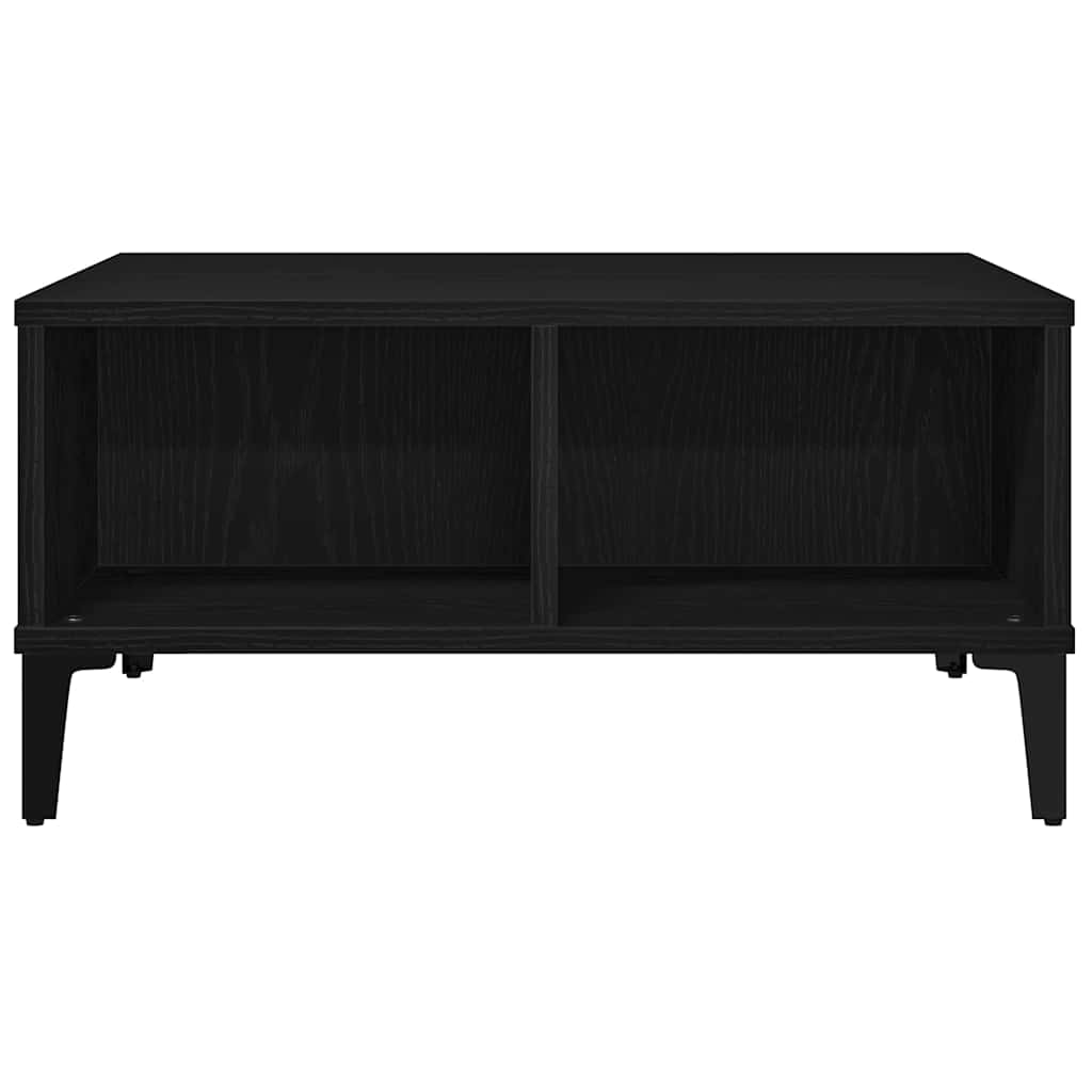 vidaXL Τραπεζάκι σαλονιού Μαύρη δρυς 60 x 60 x 30 cm