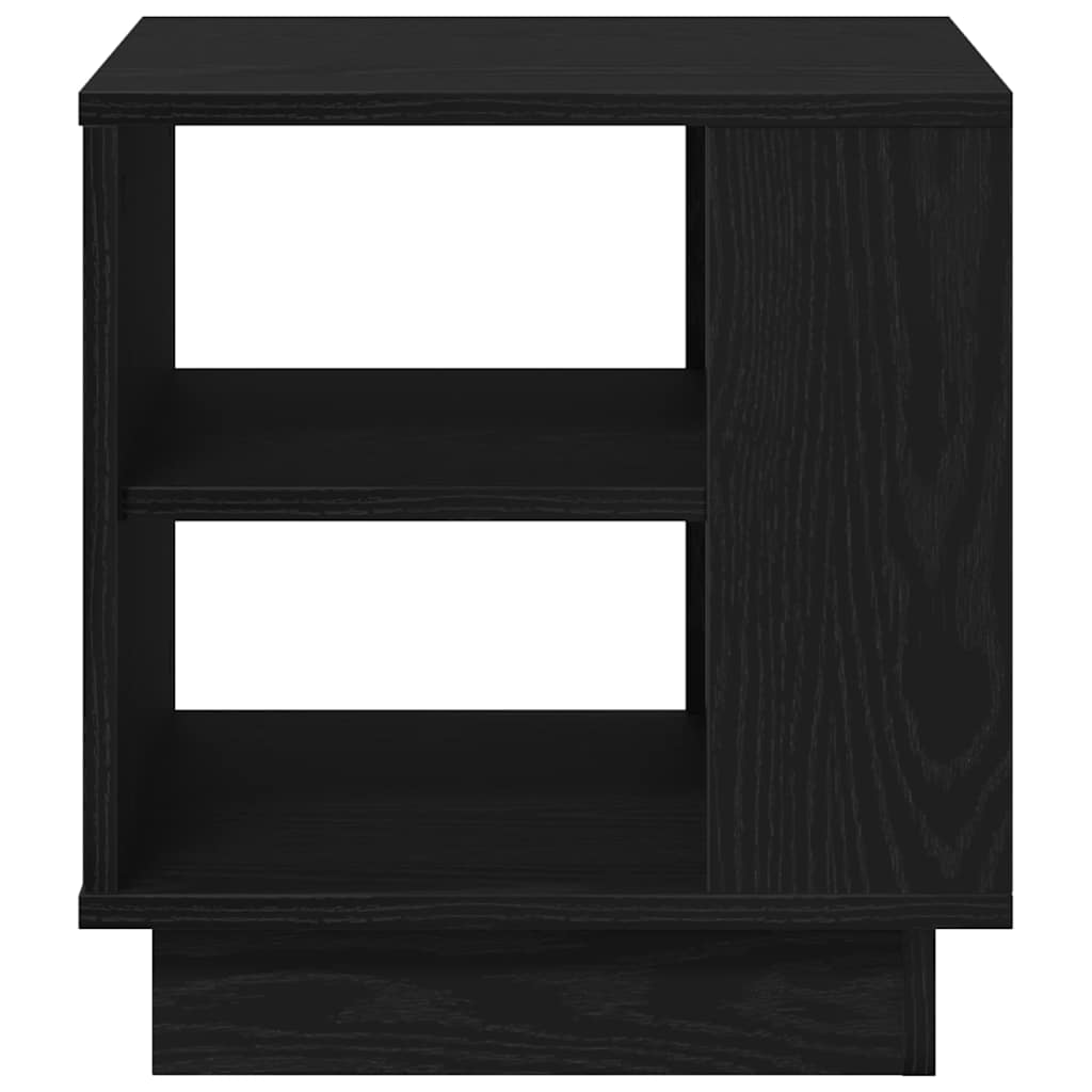 vidaXL Τραπεζάκι σαλονιού Μαύρη δρυς 40 x 40 x 43 cm