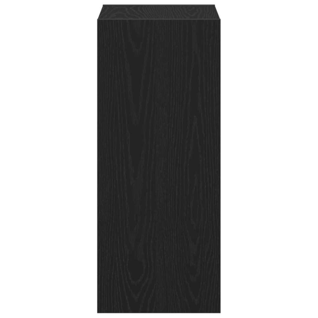 vidaXL Βιβλιοθήκη Μαύρη δρυς 40 x 30 x 71.5 εκ. Επεξεργασμένο ξύλο