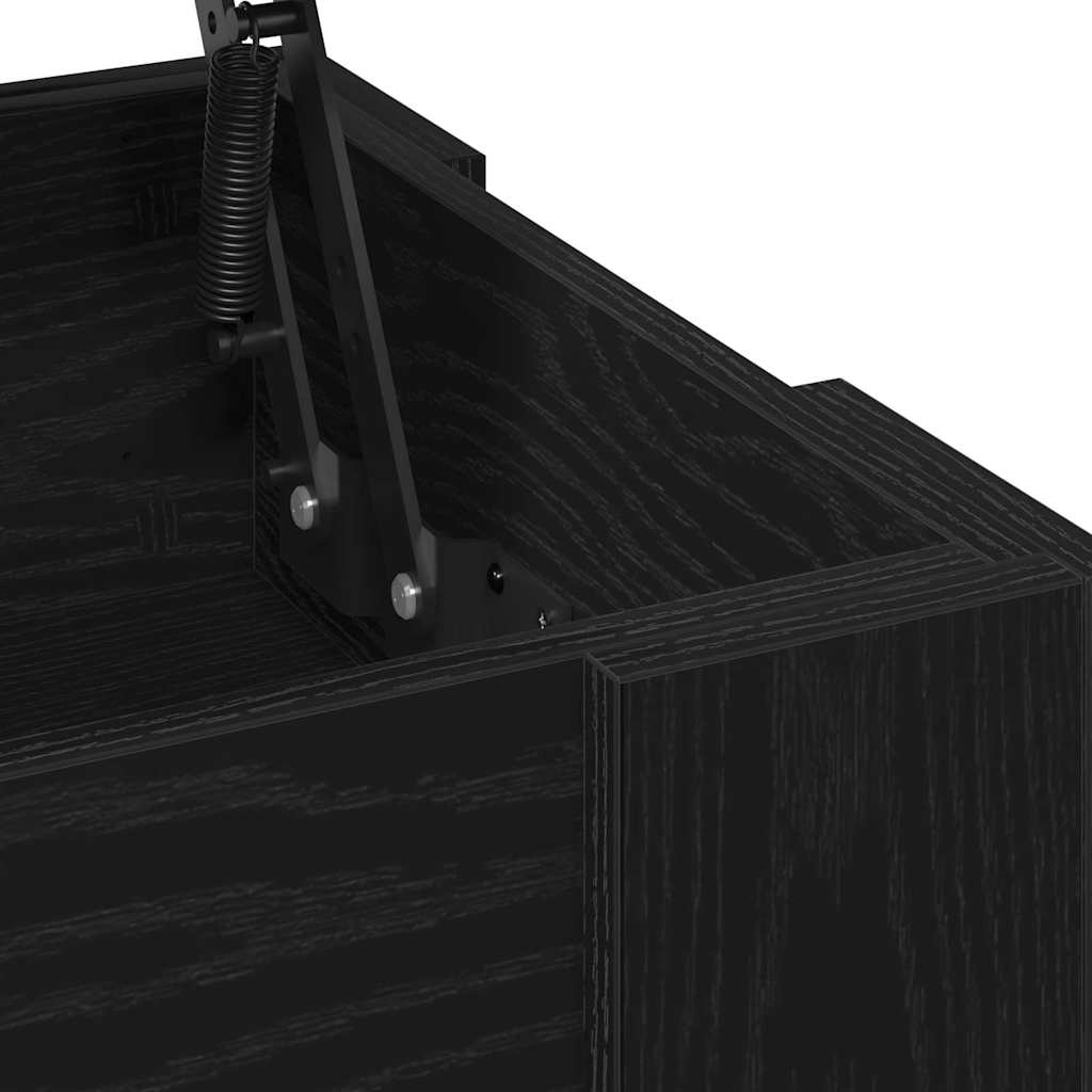 vidaXL Τραπεζάκι σαλονιού Μαύρη δρυς 101 x 49 x 52 cm