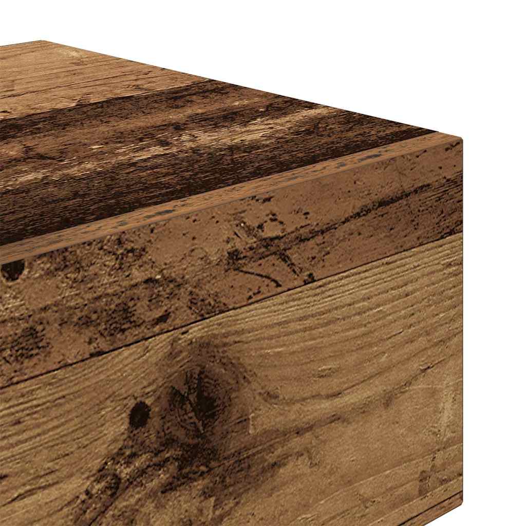 vidaXL Κομοδίνο Παλιό Ξύλο 70 x 36 x 40.5 εκ. Επεξεργασμένο ξύλο