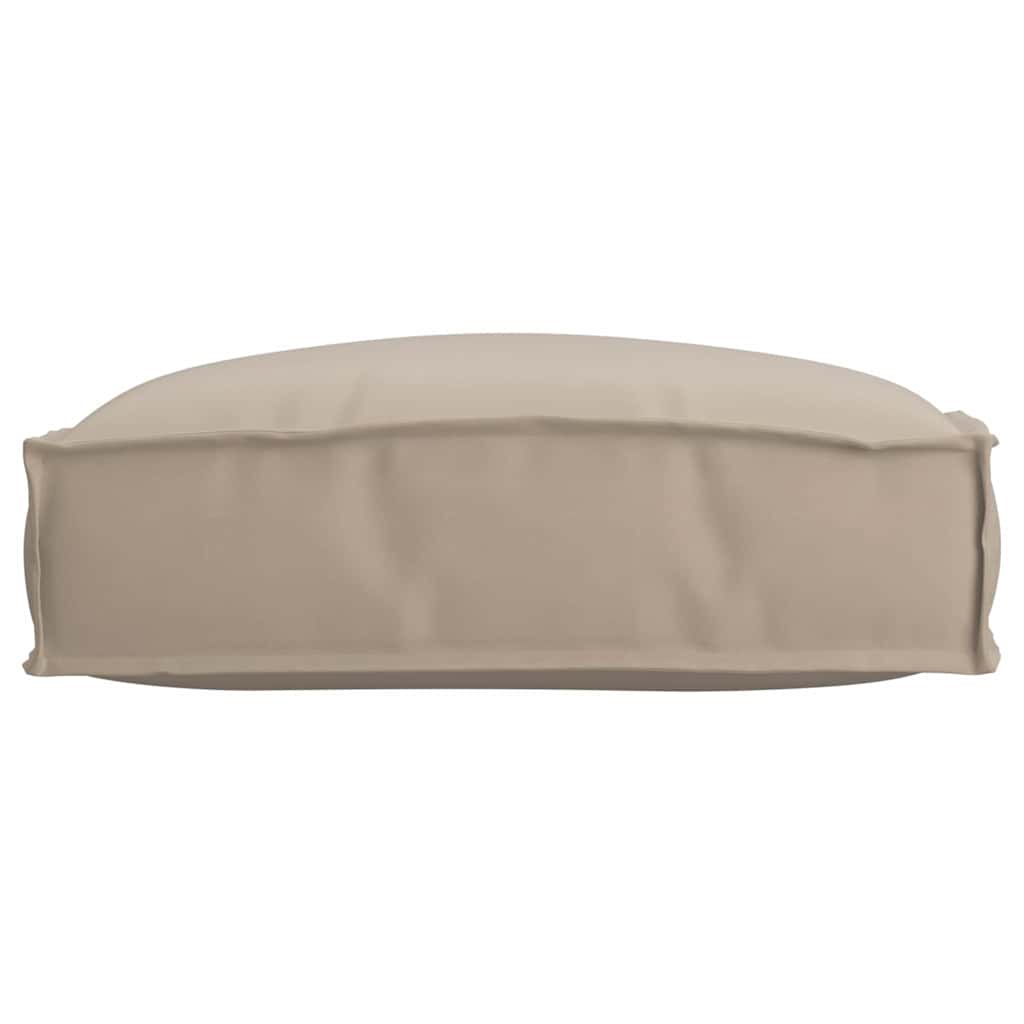 vidaXL Μαξιλάρι παλέτας για κάθισμα Taupe 50 x 50 x 12 cm