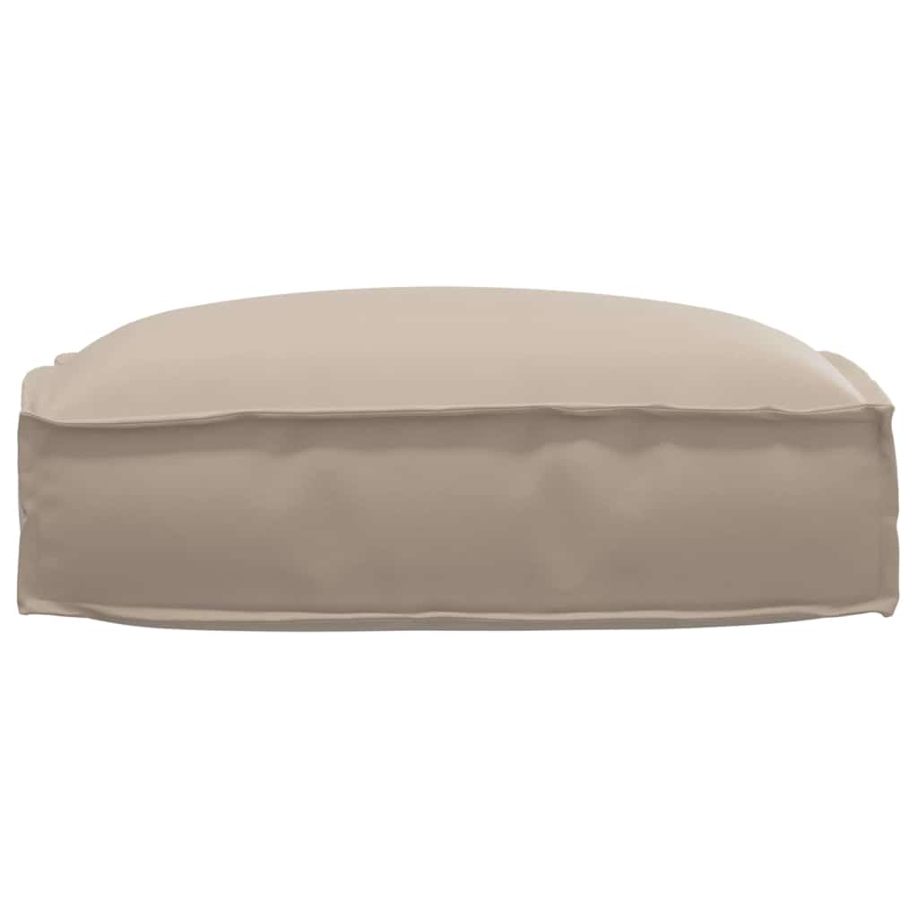 vidaXL Μαξιλάρι παλέτας για κάθισμα Taupe 50 x 50 x 12 cm