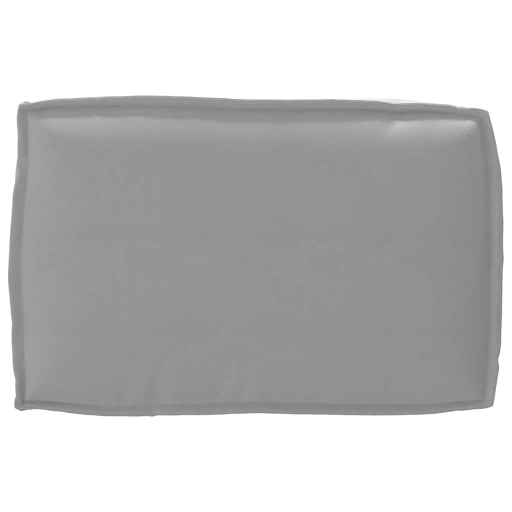 vidaXL Μαξιλάρι παλέτας για πλάτη Γκρι 60 x 40 x 12 cm Ύφασμα Oxford