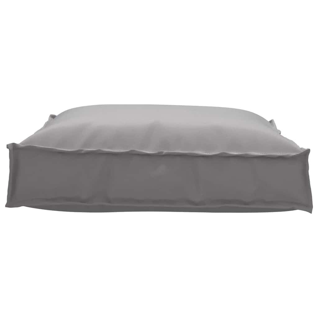 vidaXL Μαξιλάρι παλέτας για κάθισμα Γκρι 70 x 70 x 12 cm Ύφασμα Oxford