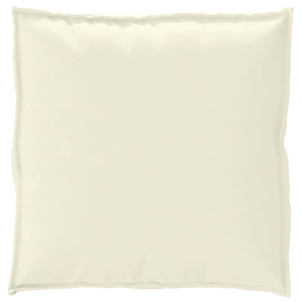 vidaXL Μαξιλάρι παλέτας για κάθισμα Κρεμ 70 x 70 x 12 cm Ύφασμα Oxford