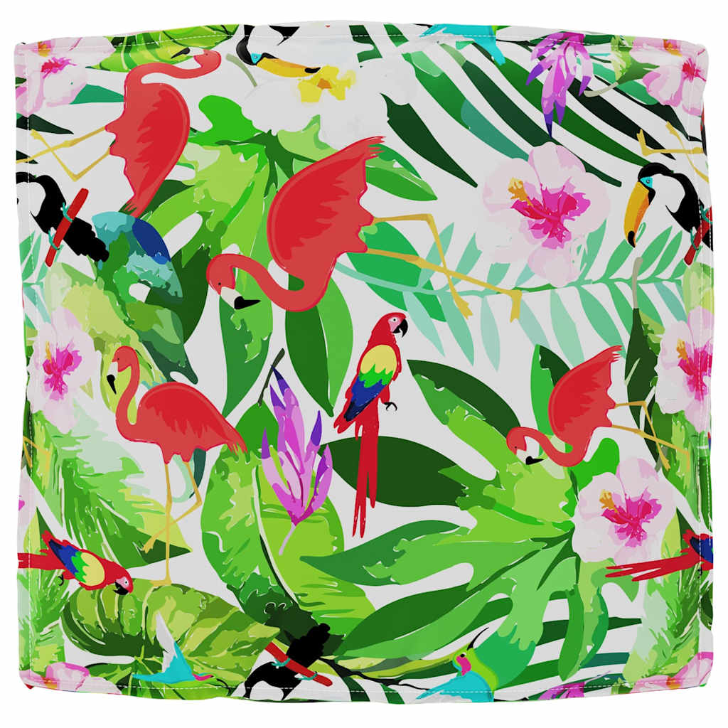 vidaXL Μαξιλάρι παλέτας για κάθισμα Floral Πολύχρωμο 80 x 80 x 12 cm