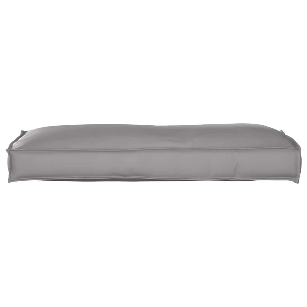 vidaXL Μαξιλάρι παλέτας για πλάτη Γκρι 120 x 40 x 12 cm Ύφασμα Oxford