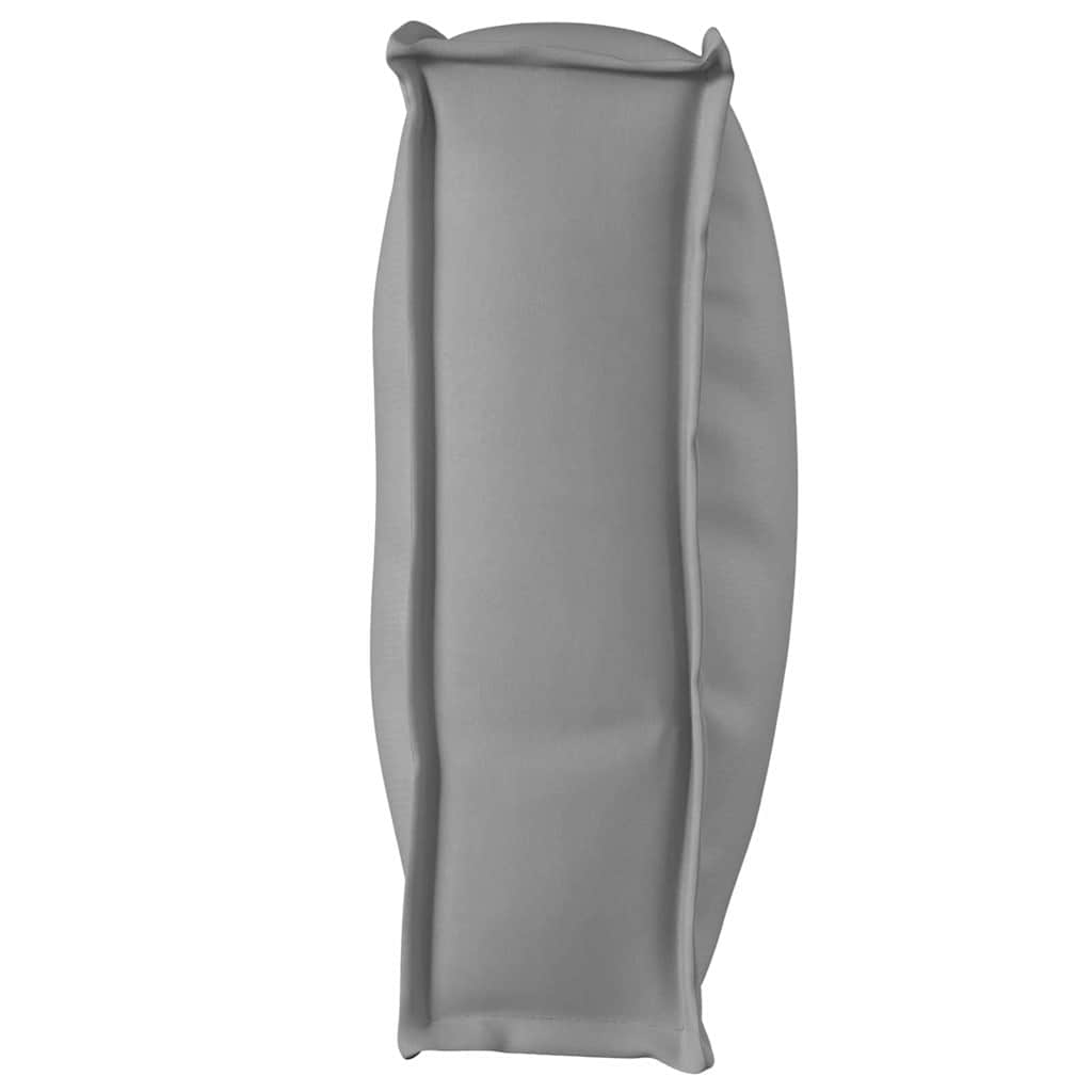vidaXL Μαξιλάρι παλέτας για πλάτη Γκρι 120 x 40 x 12 cm Ύφασμα Oxford