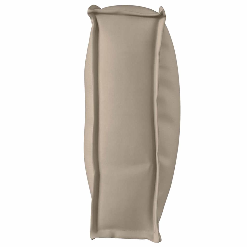vidaXL Μαξιλάρι παλέτας για πλάτη Taupe 120 x 40 x 12 cm Ύφασμα Oxford