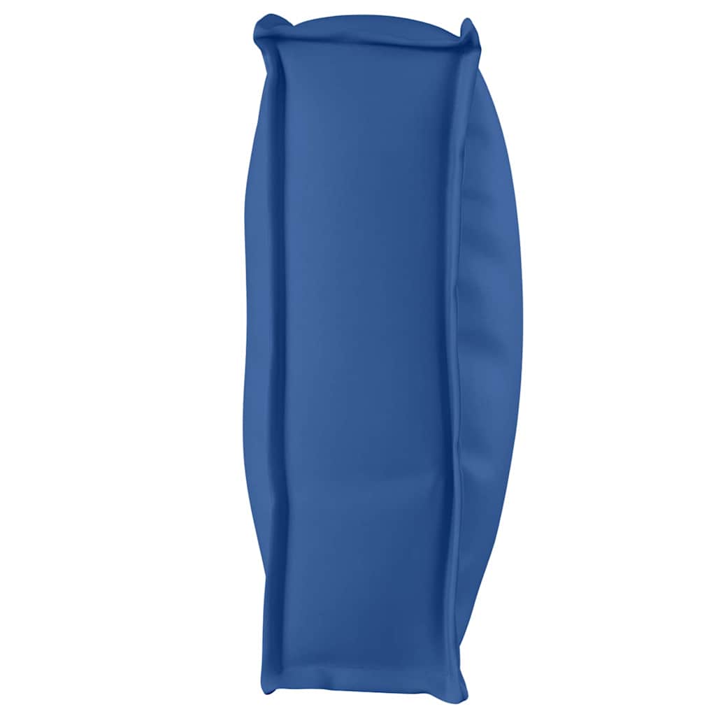 vidaXL Μαξιλάρι παλέτας για πλάτη Μπλε Ρουά 120 x 40 x 12 cm