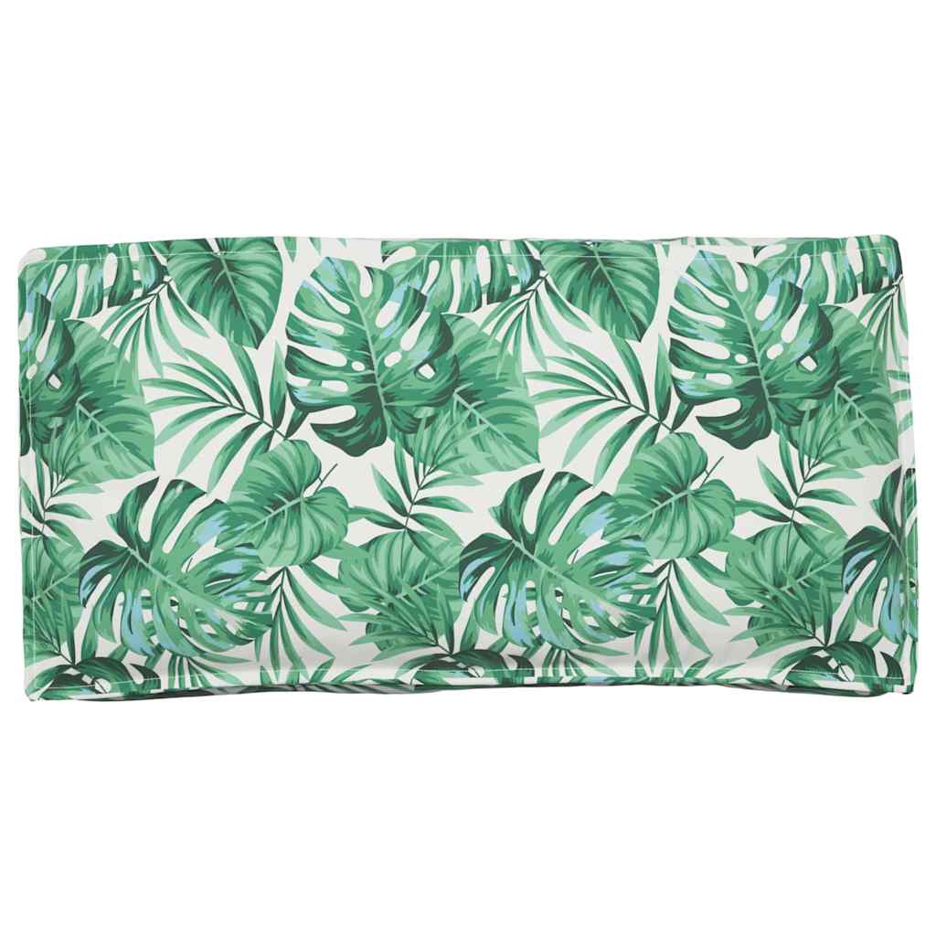 vidaXL Μαξιλάρι παλέτας για κάθισμα / πλάτη Floral Μοτίβο φύλλων