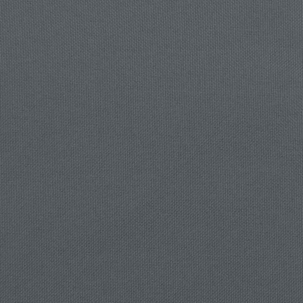 vidaXL Μαξιλάρι 4 pcs Ανθρακί 40 x 40 x 8 εκ. Ύφασμα Όξφορντ