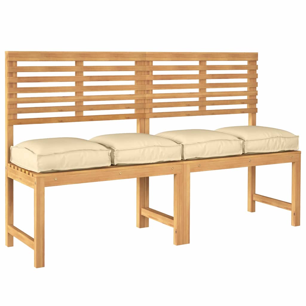vidaXL Μαξιλάρι παλέτας για κάθισμα 4 pcs Μπεζ 40 x 40 x 8 εκ.