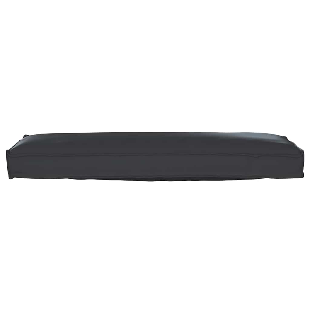 vidaXL Μαξιλάρι παλέτας για πάγκο Μαύρο 120 x 40 x 8 εκ Ύφασμα Oxford