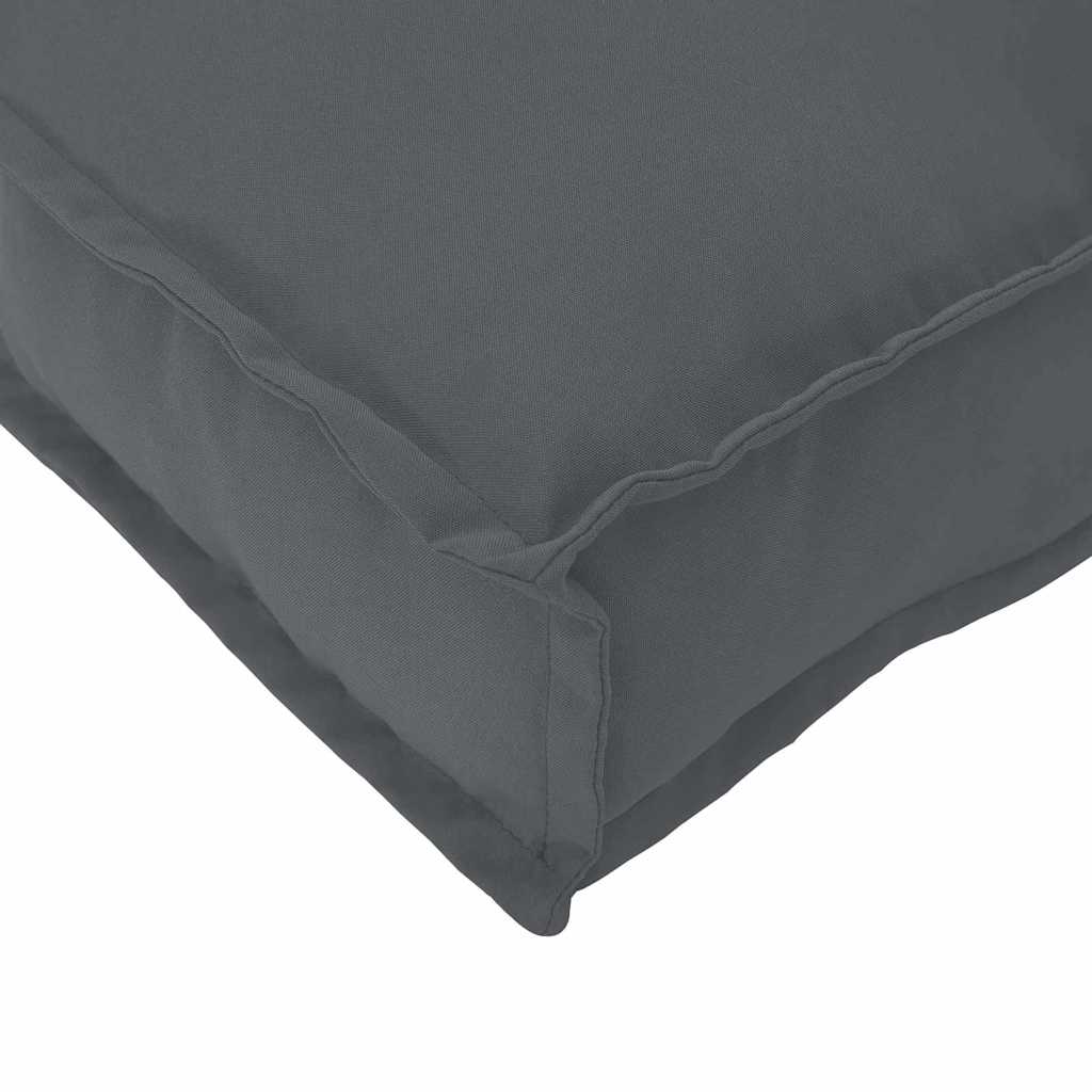 vidaXL Μαξιλάρι παλέτας για πάγκο Ανθρακί 150 x 40 x 8 εκ.