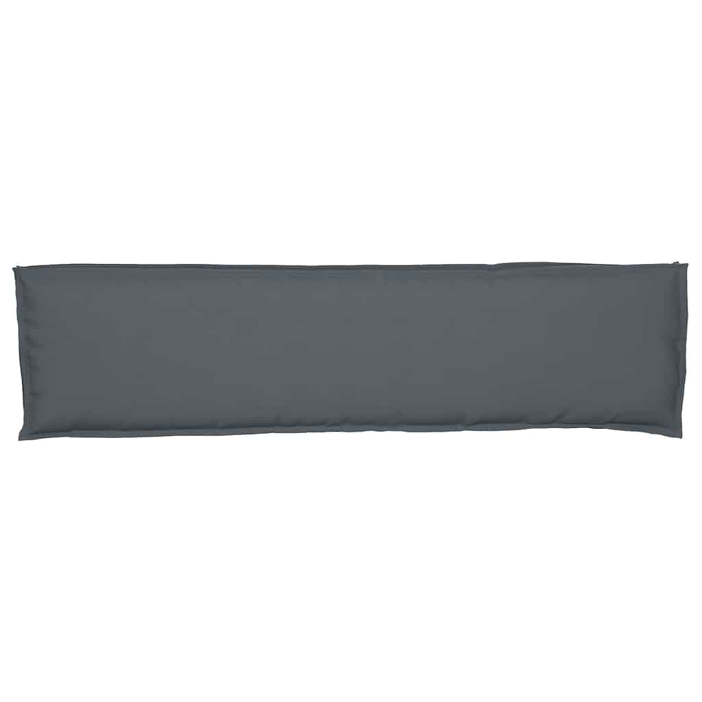 vidaXL Μαξιλάρι παλέτας για πάγκο Ανθρακί 150 x 40 x 8 εκ.