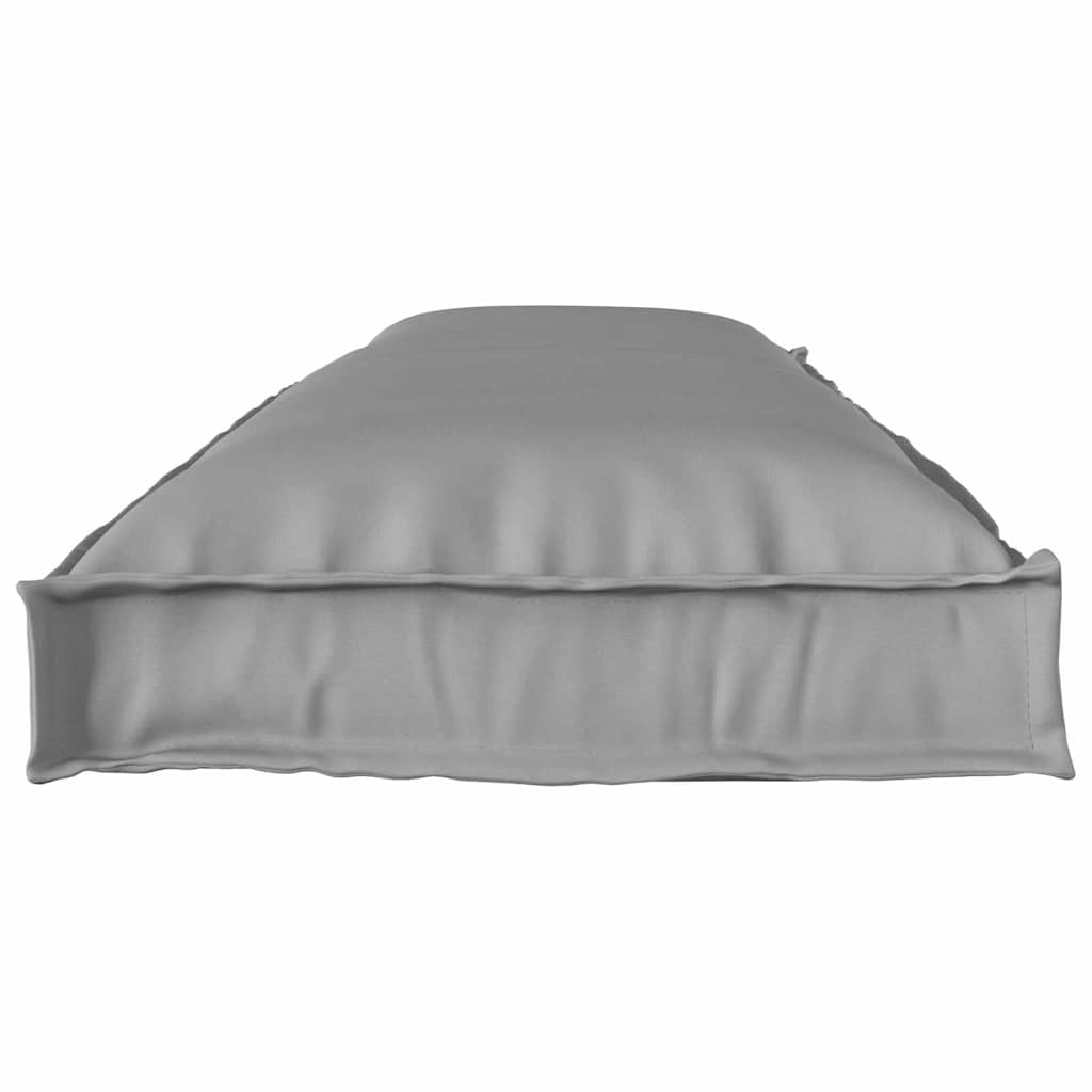 vidaXL Μαξιλάρι παλέτας για πάγκο Γκρι 150 x 40 x 8 εκ. Ύφασμα Oxford