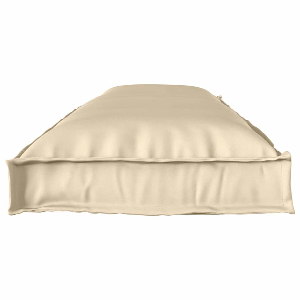 vidaXL Μαξιλάρι παλέτας για πάγκο Μπεζ 150 x 40 x 8 εκ. Ύφασμα Oxford