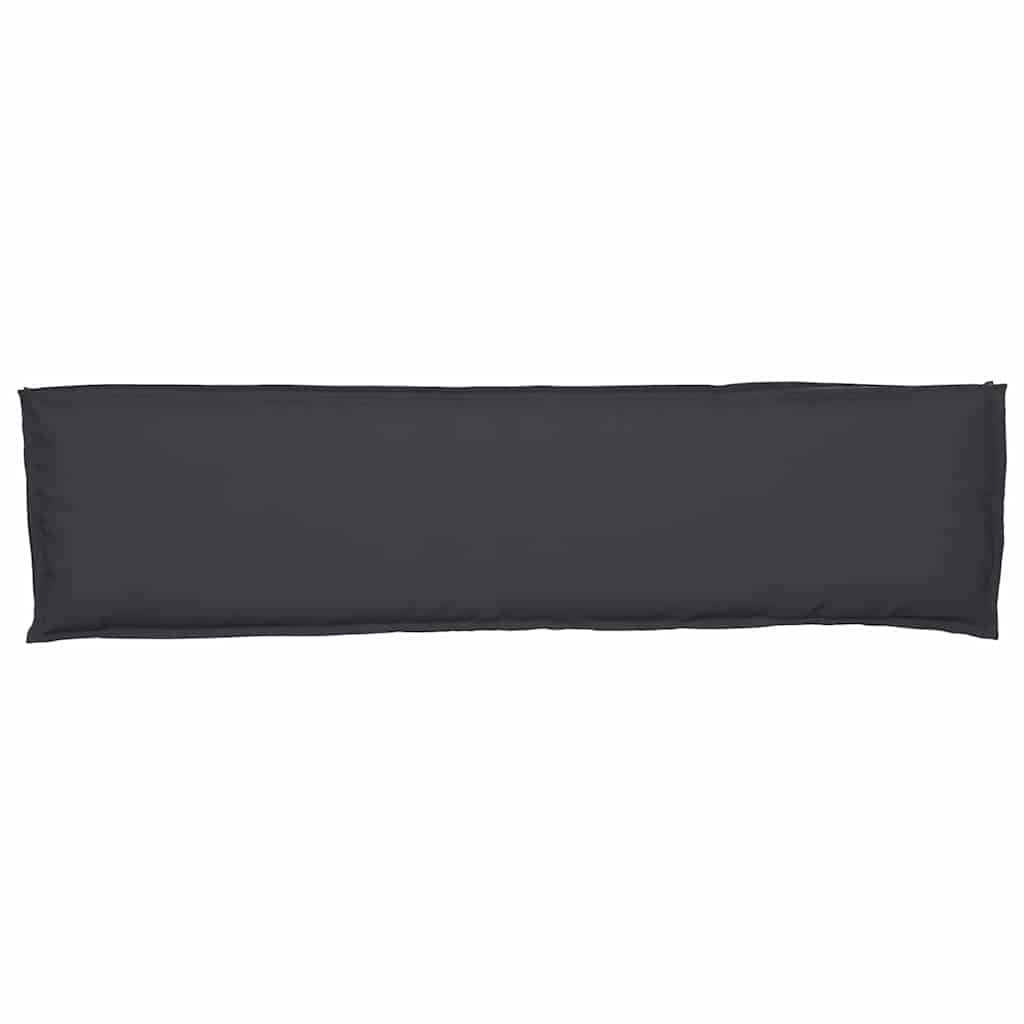 vidaXL Μαξιλάρι παλέτας για πάγκο Μαύρο 150 x 40 x 8 εκ. Ύφασμα Oxford