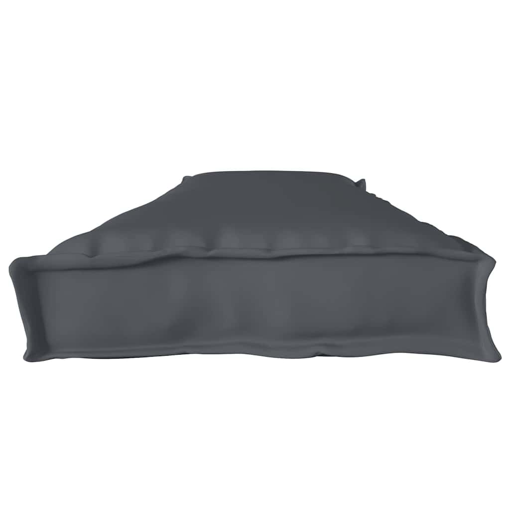 vidaXL Μαξιλάρι παλέτας Ανθρακί 180 x 40 x 8 εκ. Ύφασμα Oxford
