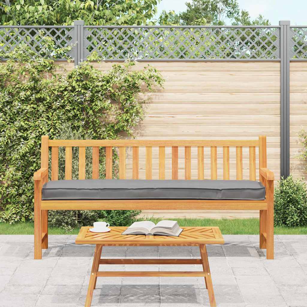 vidaXL Μαξιλάρι παλέτας Γκρι 180 x 40 x 8 εκ. Ύφασμα Oxford