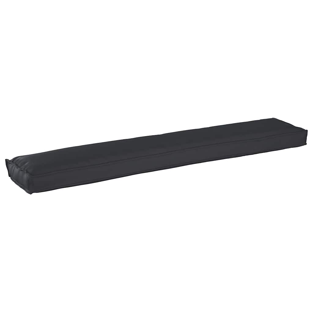vidaXL Μαξιλάρι παλέτας Μαύρο 200 x 40 x 8 εκ. Ύφασμα Oxford