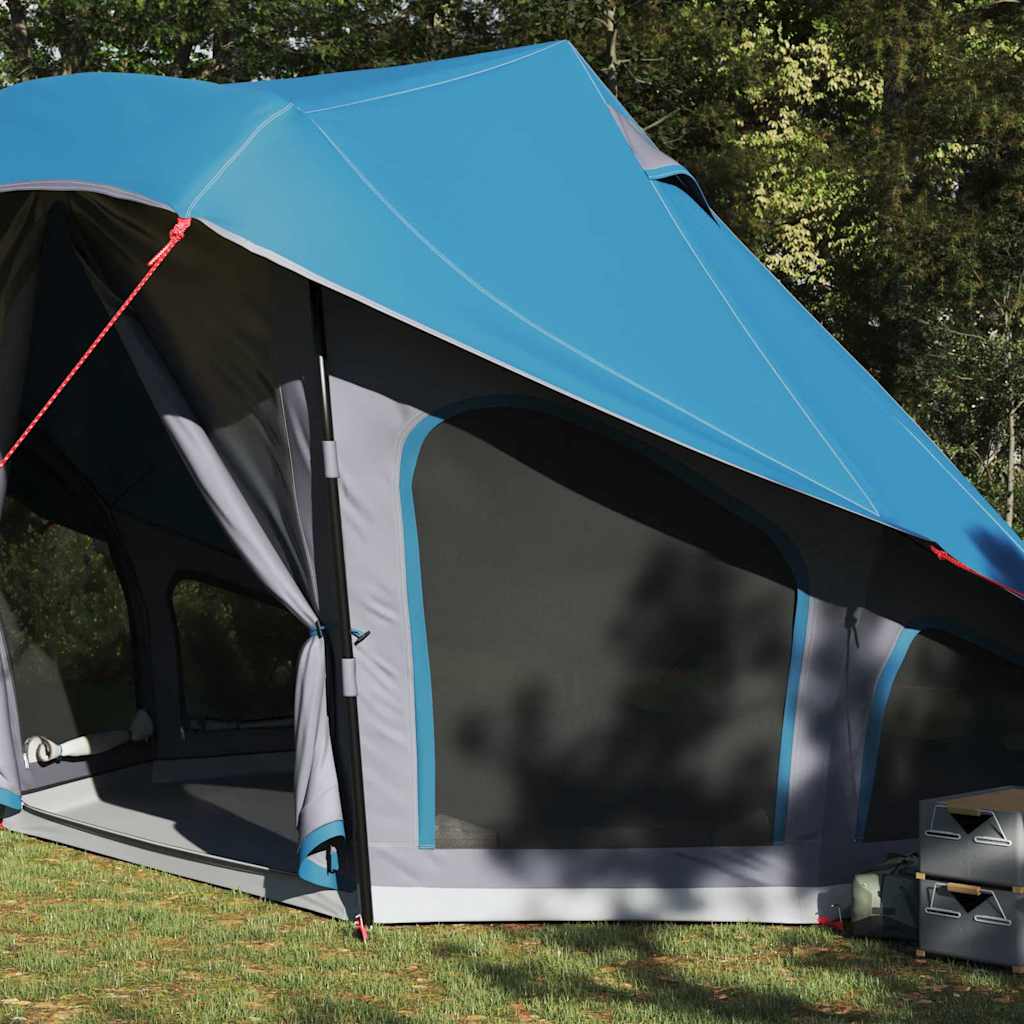 vidaXL Τέντα Tipi για 10 άτομα, αδιάβροχη σε μπλε χρώμα