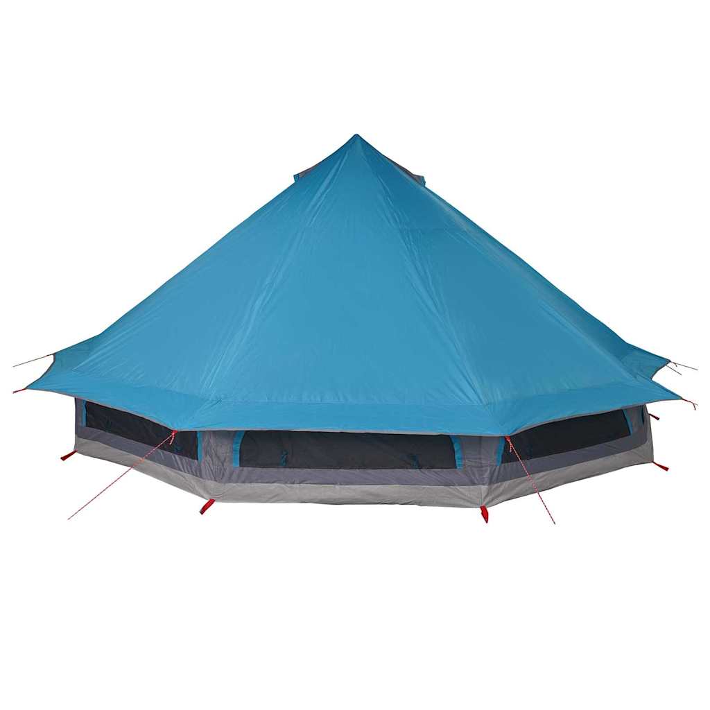 vidaXL Τέντα Tipi για 10 άτομα, αδιάβροχη σε μπλε χρώμα